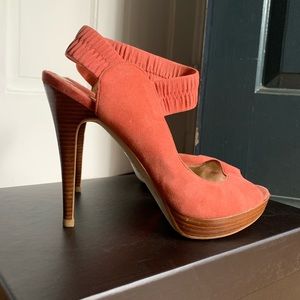 Bakers - Coral heels size 6.5